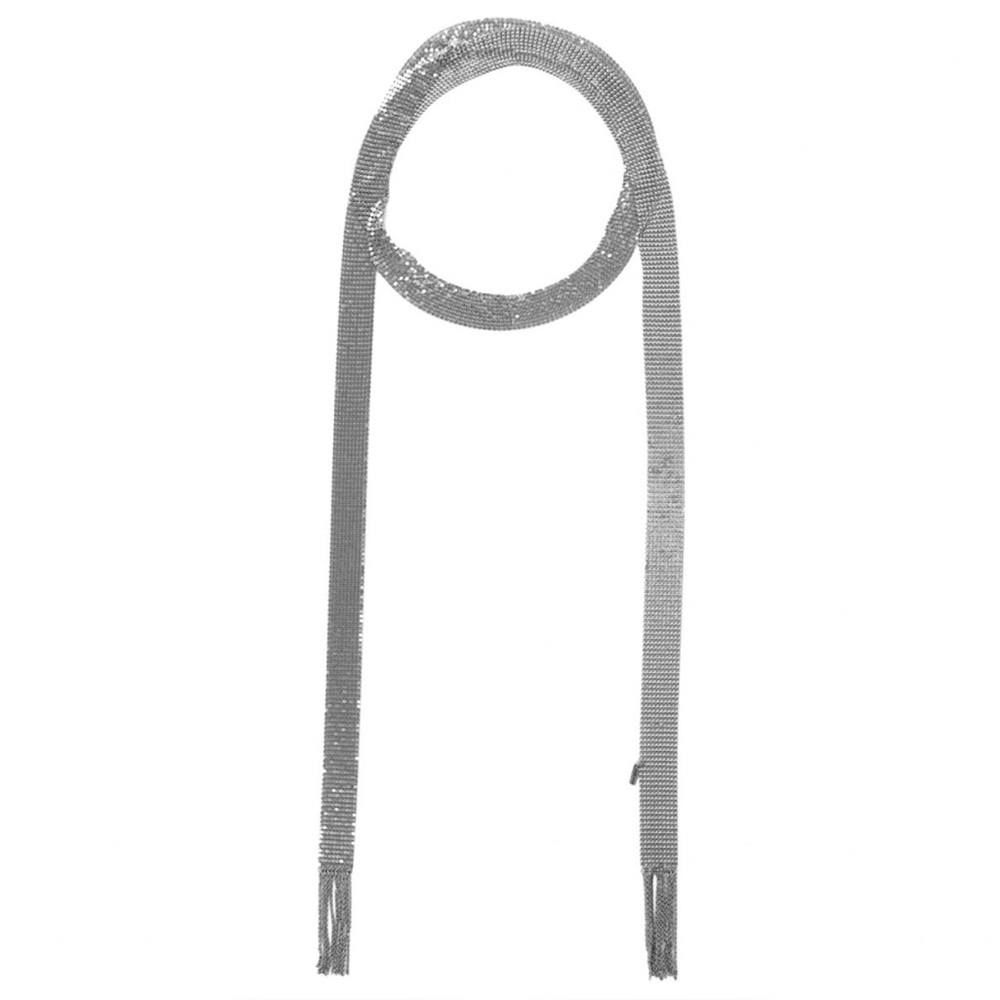 Isabel Marant Pour H&M Metal Mesh Scarf Necklace 2013 - Picture 6 of 8